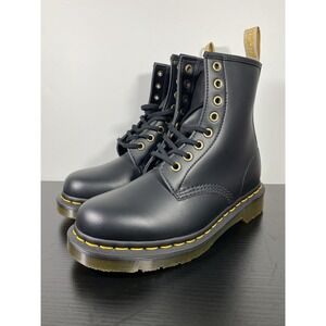 Dr Doc Martens 14045 Vegan Felix Combat Lace Up Boots Size 6